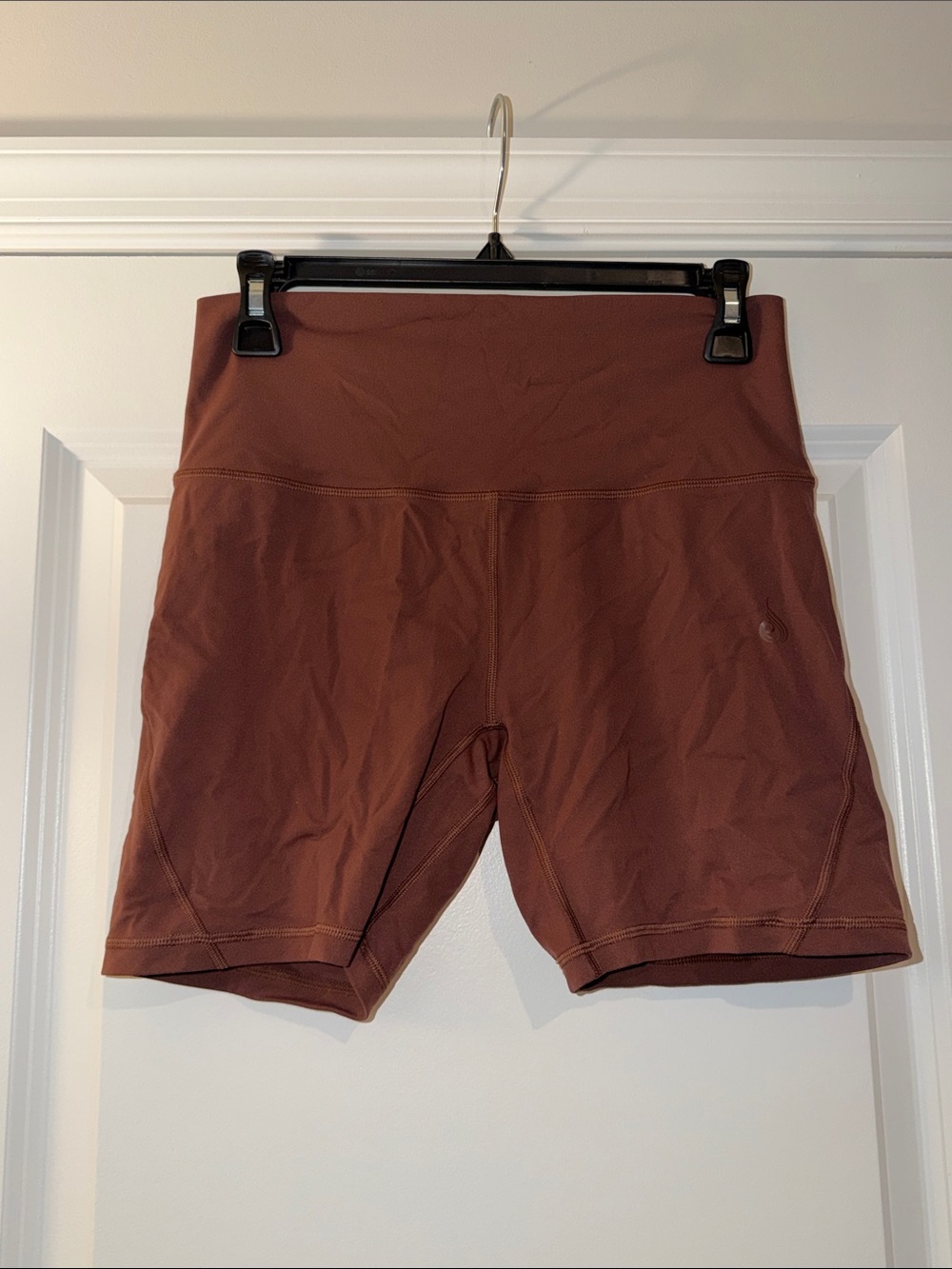 Ryderwear High-Rise Rust Women’s Active Bike Shorts